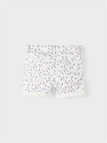 NAME IT Blomstrede Denim Shorts Rose Bright White 